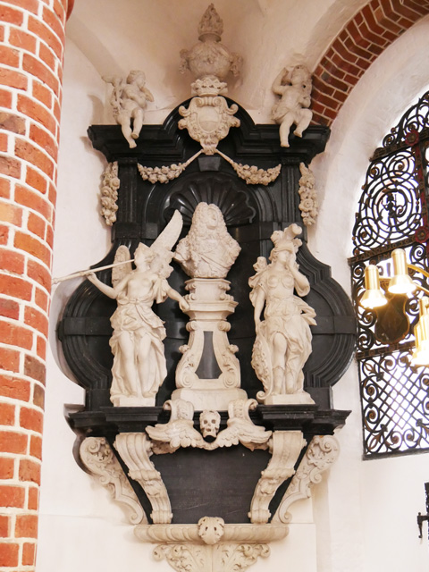 Wall Decoration, Chapel of the Magi, Roskilde Domkirke, Roskilde