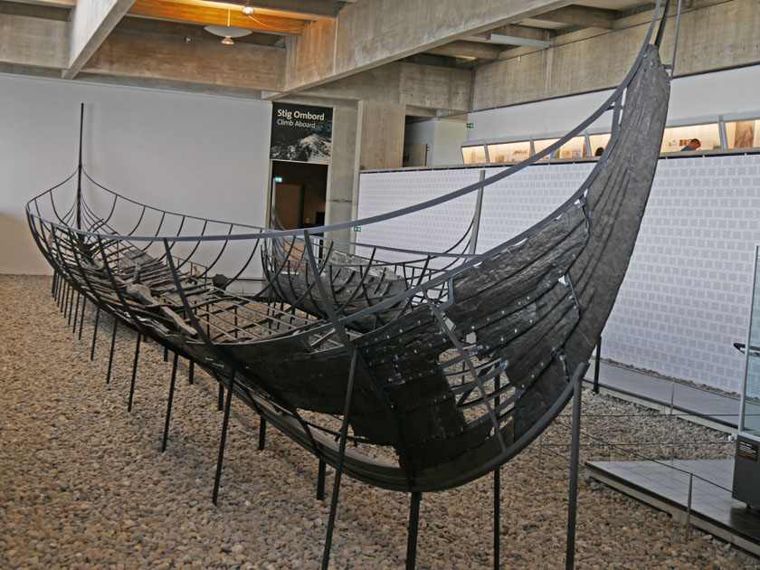 Skuldelev 2 - the Great Longship, Viking Ship Museum, Roskilde