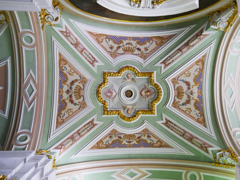 Ceiling Mural, Cathedral of Saints Peter & Paul, St. Petersburg