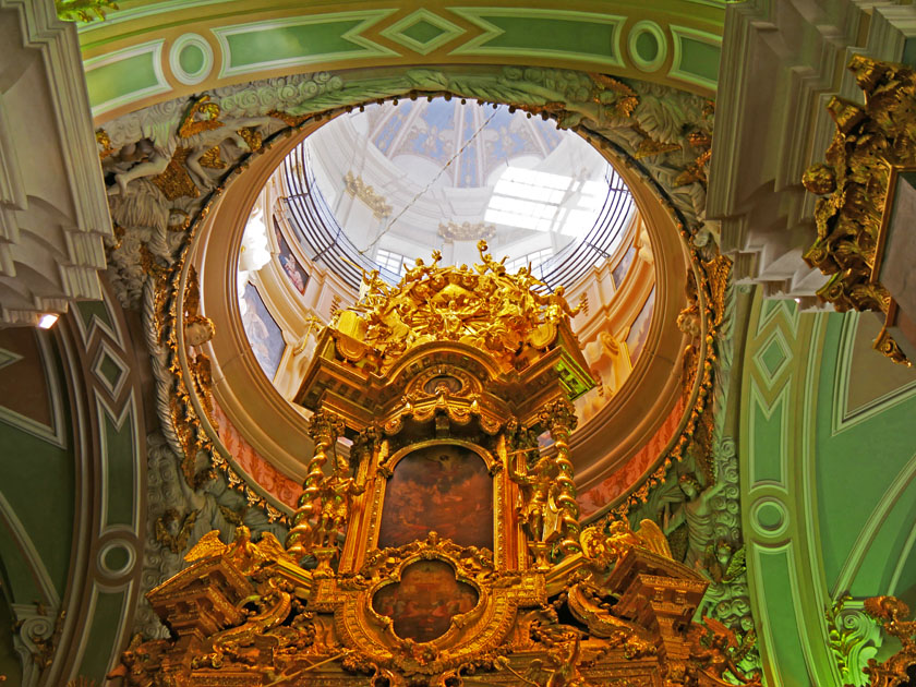 Interior Dome, Cathedral of Saints Peter & Paul, St. Petersburg