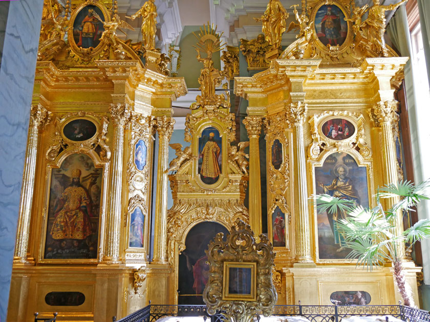 Interior Altar, Cathedral of Saints Peter & Paul, St. Petersburg