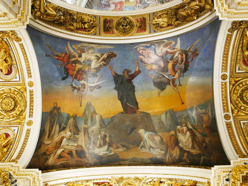 Ceiling Mural, St. Isaac's Cathedral, St. Petersburg