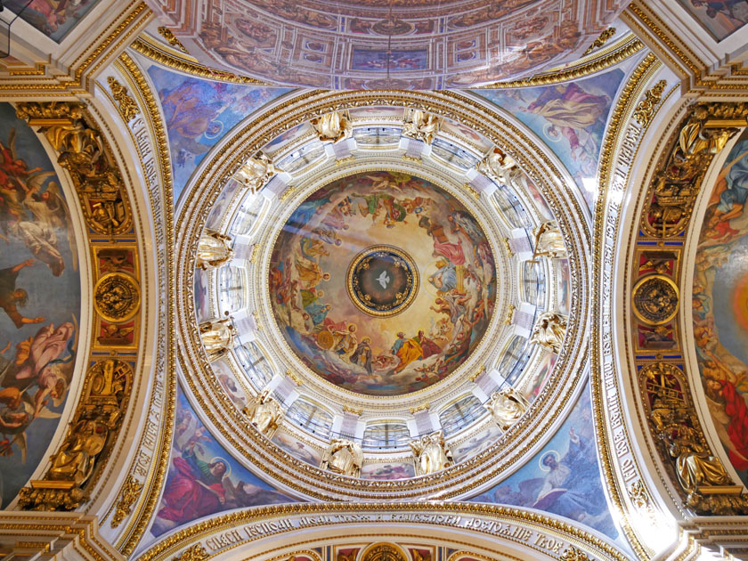 Ceiling Mural, St. Isaac's Cathedral, St. Petersburg