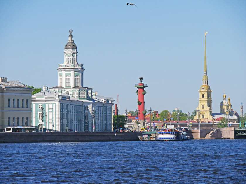 Nevy River Scene, St. Petersburg