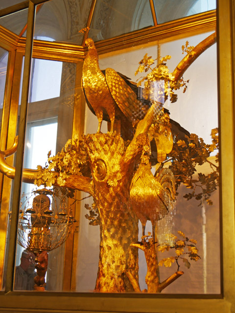 Mechanical Peacock Clock, Winter Palace (the Hermitage), St. Petersburg