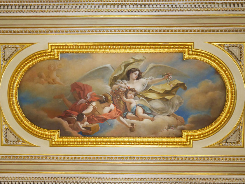 Mural in the Winter Palace (the Hermitage), St. Petersburg