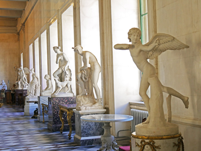 Corridor of Statues, Winter Palace (the Hermitage), St. Petersburg