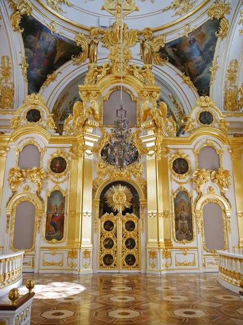 Golden Doorway, Winter Palace (the Hermitage), St. Petersburg