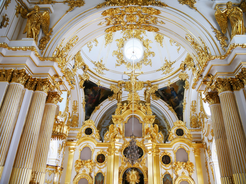 Golden Doorway, Winter Palace (the Hermitage), St. Petersburg