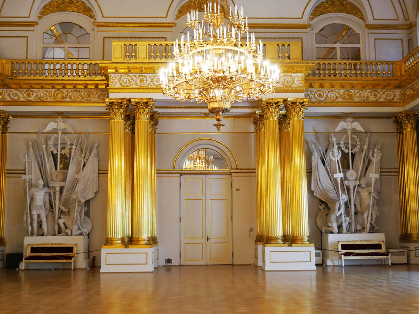 Armorial Hall, Winter Palace (the Hermitage), St. Petersburg