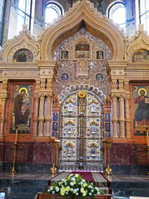 Altar Doorway, Church of Our Savior on the Spilled Blood, St. Petersburg