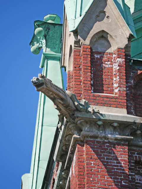 Dragon Rain Spout, St. John's Church, Helsinki