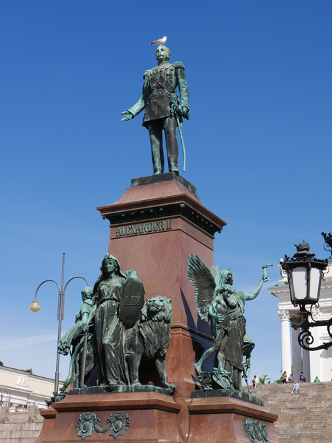 Monument to Alexander II, Senate Square, Helsinki