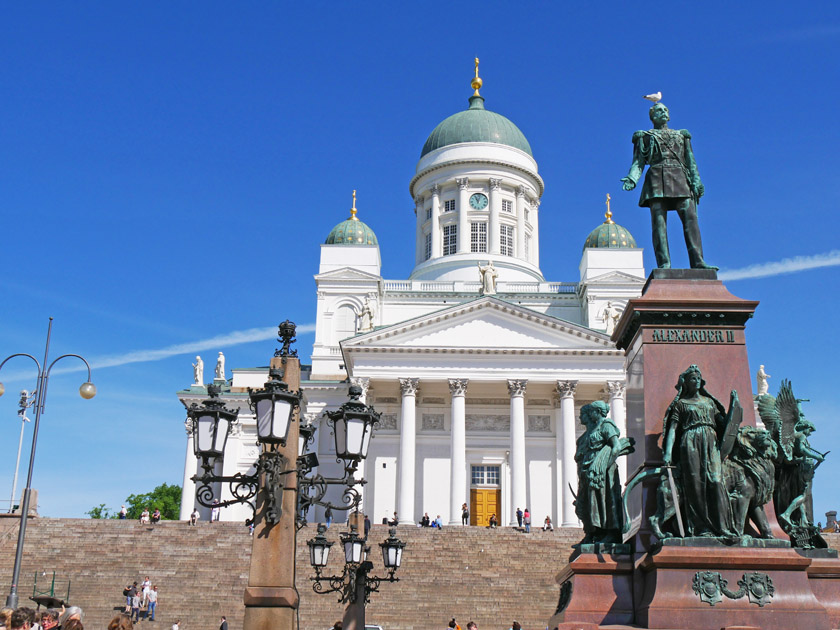 Helsinki Cathedral and Alexander II Monument, Helsinki