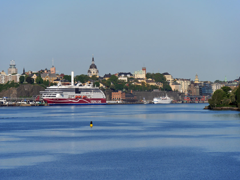 Stockholm from Canal Tour Boat