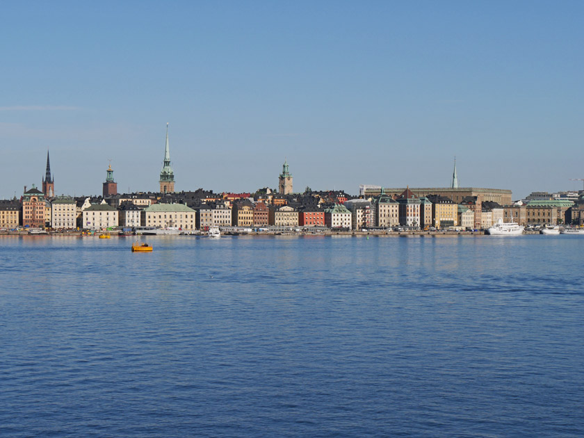 Stockholm from Canal Tour Boat