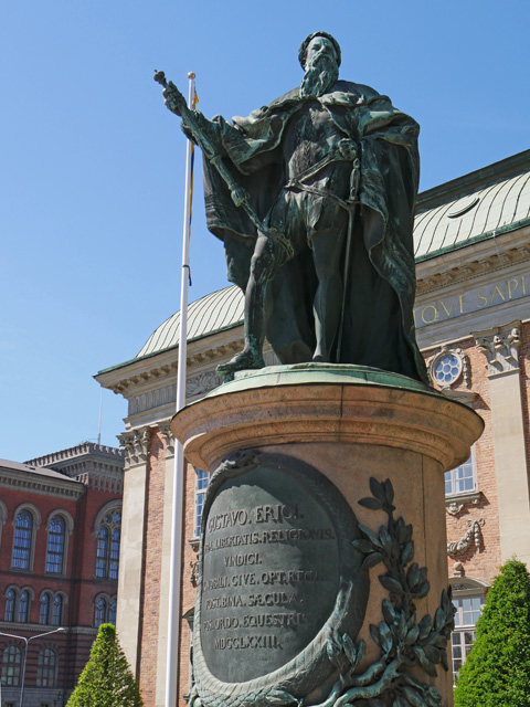 Statue of Gustavo Erici near Riddarhuset (House of Nobility), Gamla Stan, Stockholm