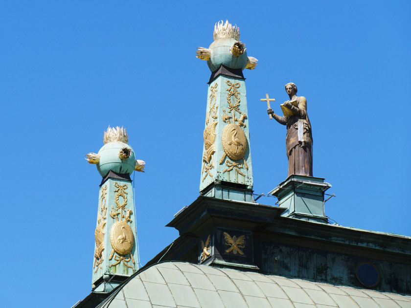 Details of Storkyrkam, Stockholm