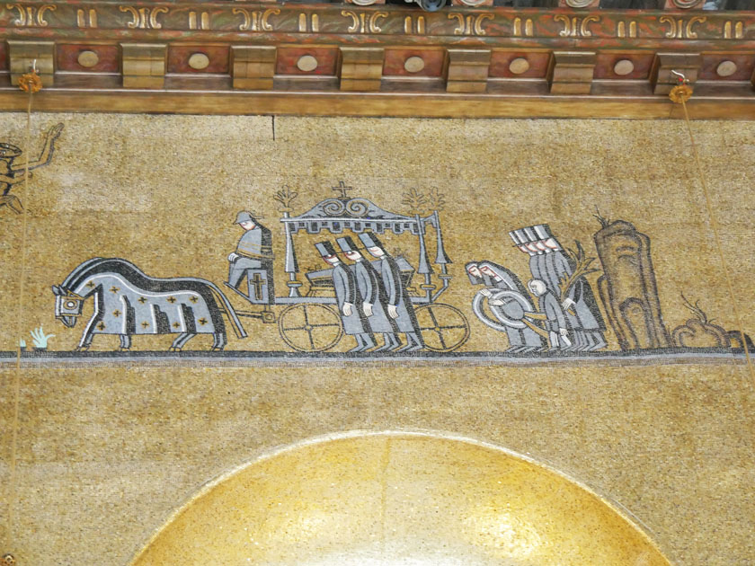 Walls of the Golden Hall, Stockholm City Hall