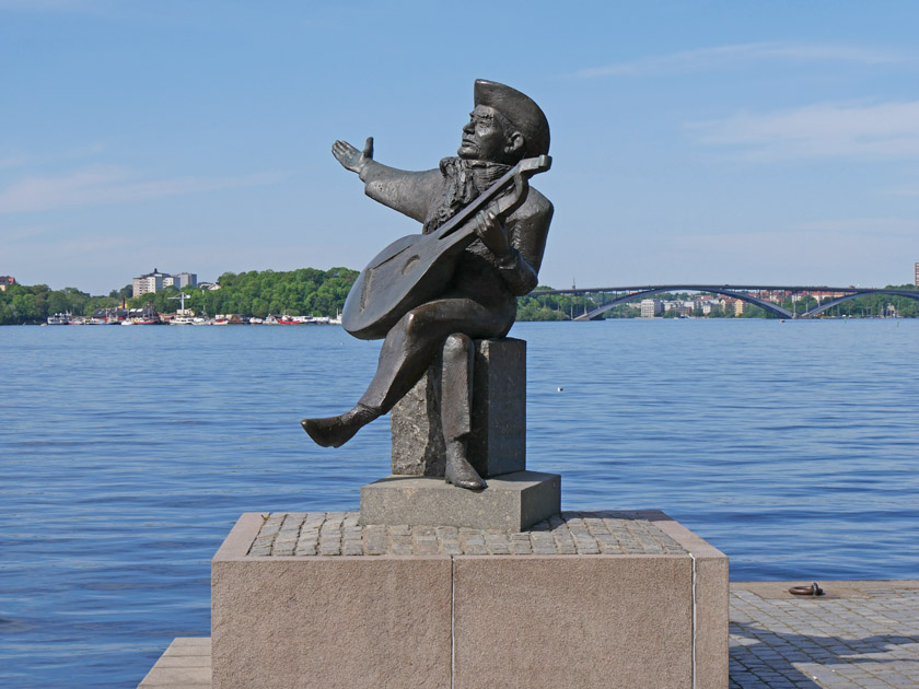 The Singing Lute Player, Everlife, Gamla Stan, Stockholm