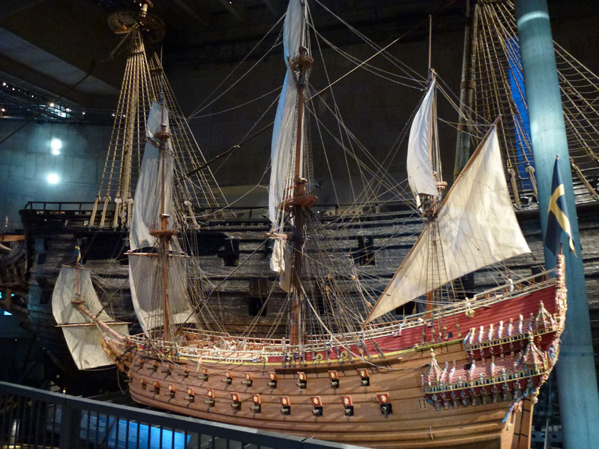 Model of the Vasa, Vasa Museet, Island of Djurgården, Stockholm