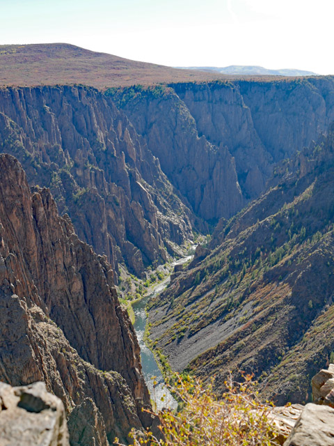 Pulpit Rock Overlook Scenery, Black Canyon of the Gunnison NP