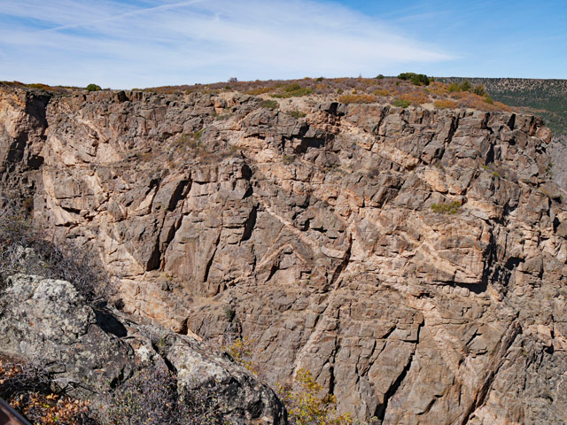 The Painted Wall, Black Canyon of the Gunnison NP