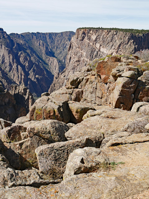 The Painted Wall, Black Canyon of the Gunnison NP