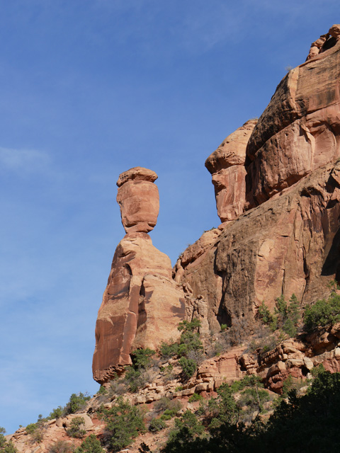 Balanced Rock Overlook Scenery, Colorado NM