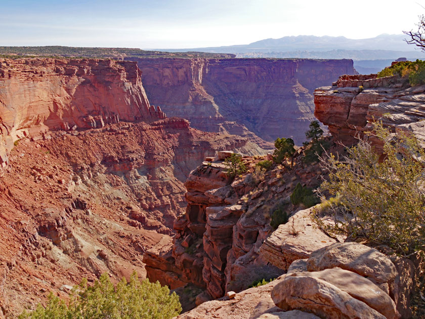 Colorado River Basin from Visitors Center, Dead Horse Point SP