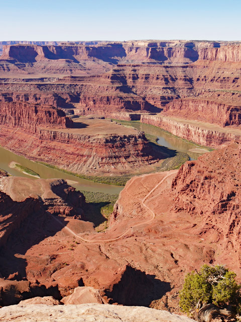 Colorado River Scenery from Dead Horse Point Ovelook, Dead Horse Point SP