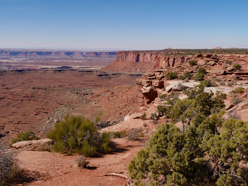 Green River Scenery from Murphy Point Trail, Canyonlands NP