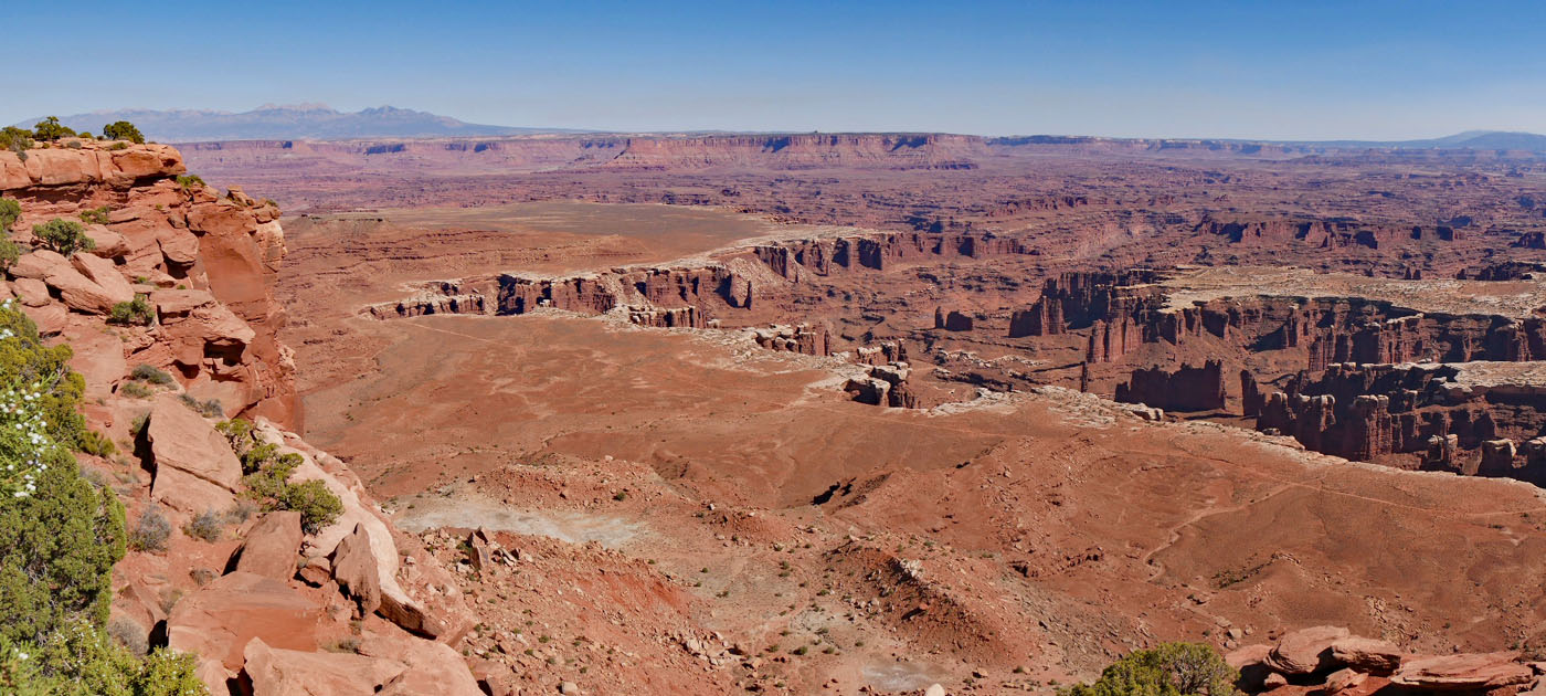 Grand Viewpoint Overlook Panorama, Canyonlands NP