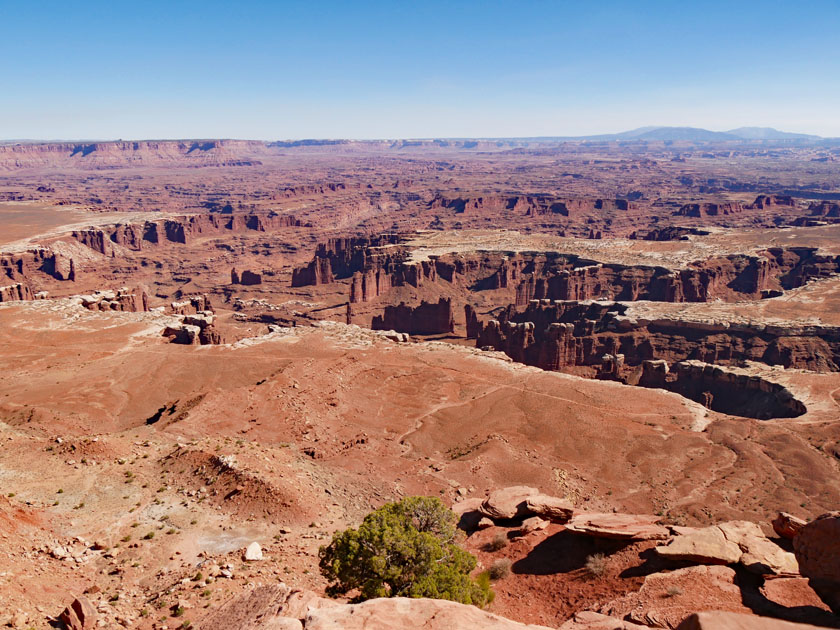 Grand Viewpoint Overlook Scenery, Canyonlands NP