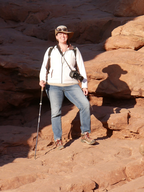 Becky at Turret Arch, Arches NP