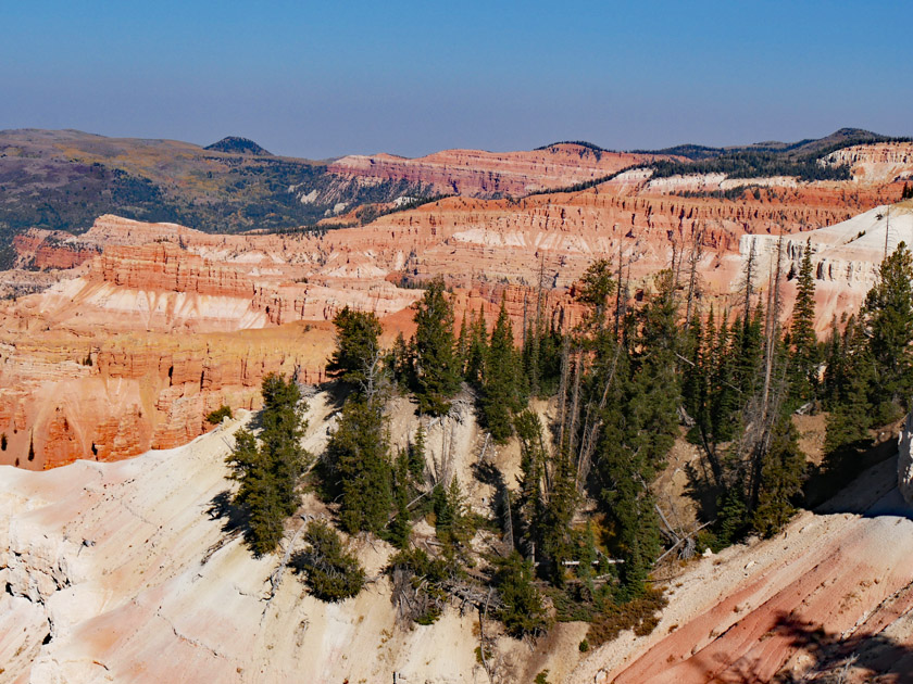 Scenery from Sunset View Overlook, Cedar Breaks NP