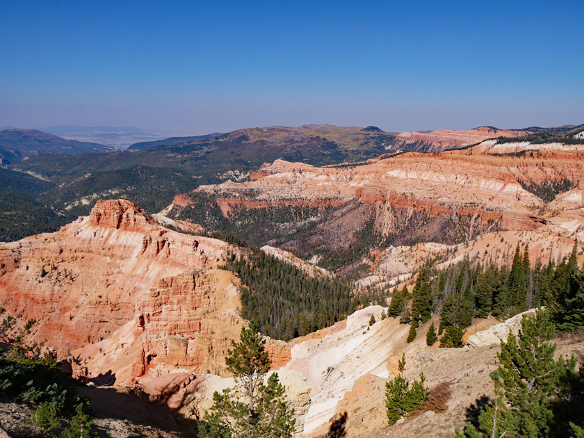 Scenery from Chessman Ridge Overlook, Cedar Breaks NP