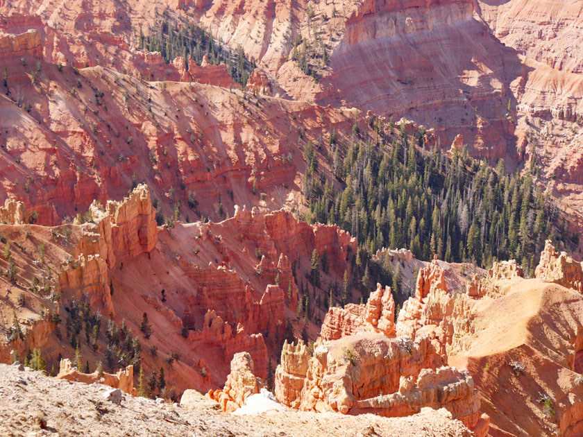 Scenery from Chessman Ridge Overlook, Cedar Breaks NP