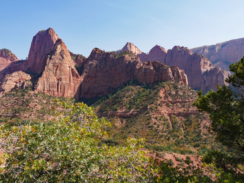 Kolob Canyon Scenery, Zion NP