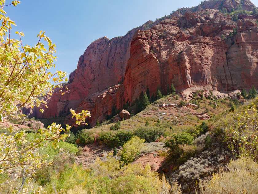 Kolob Canyon Scenery, Zion NP