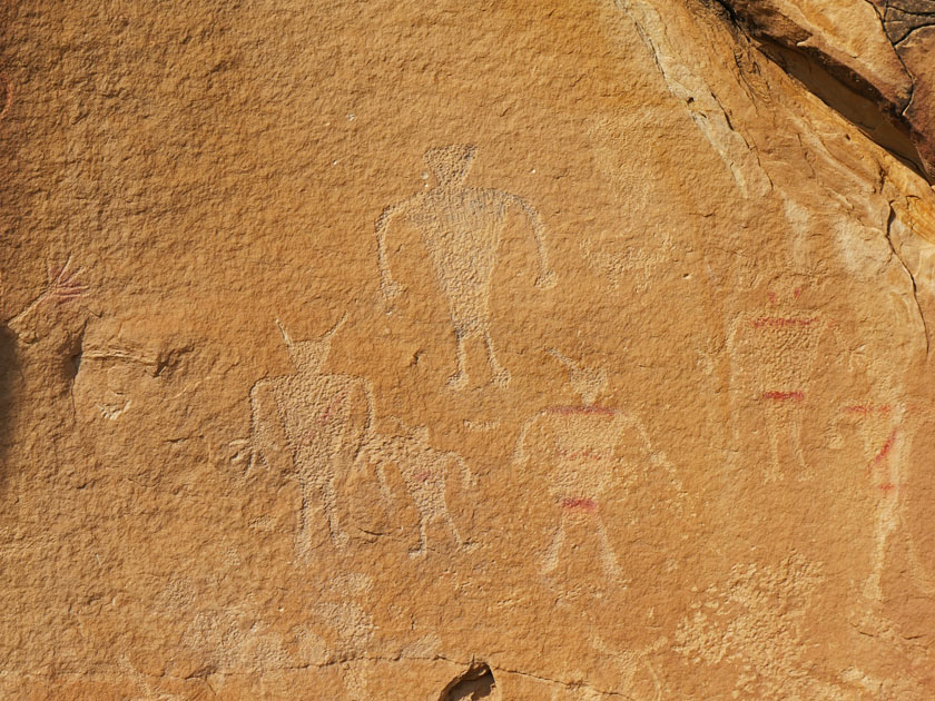 Petroglyphs, Dinosaur NM