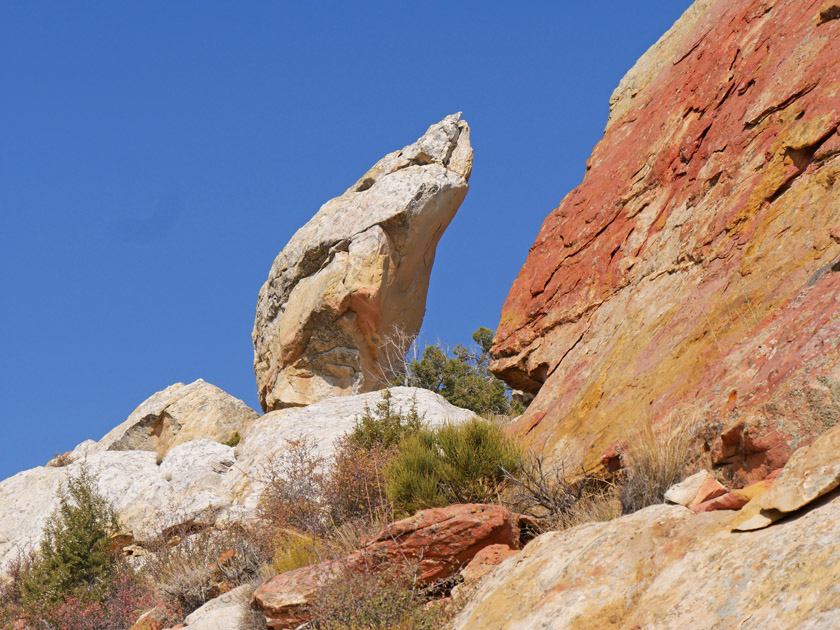 Scenery Along the Fossil Discovery Trail, Dinosaur NM