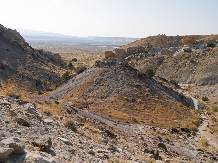 Scenery Along the Fossil Discovery Trail, Dinosaur NM