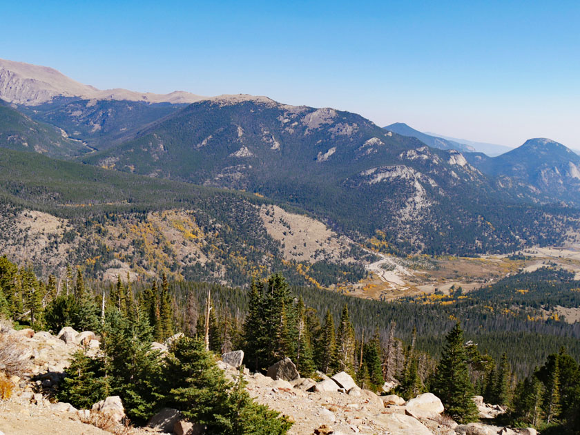 Scenery from Trail Ridge Road, Rocky Mountain NP