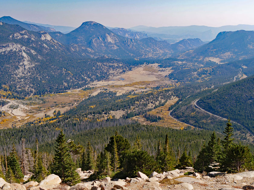 Scenery from Trail Ridge Road, Rocky Mountain NP