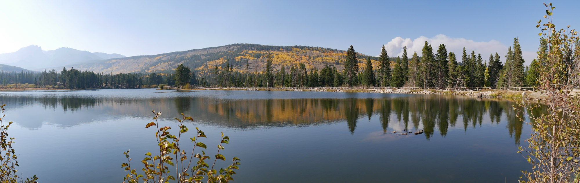 Sprague Lake Panorama, Rocky Mountain NP