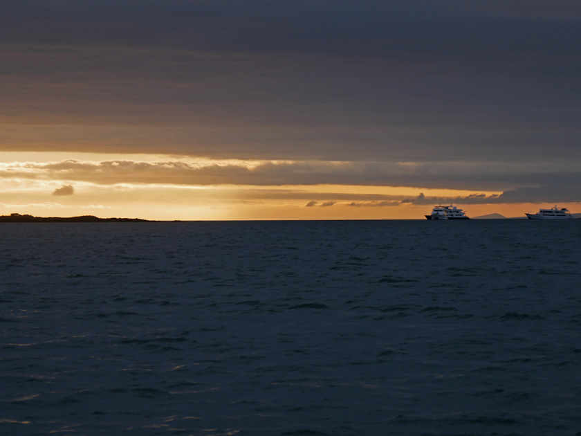 Sunset at Black Turtle Cove, Santa Cruz Island