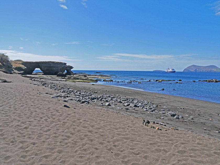 Puerto Egas Shoreline Scene, Santiago Island