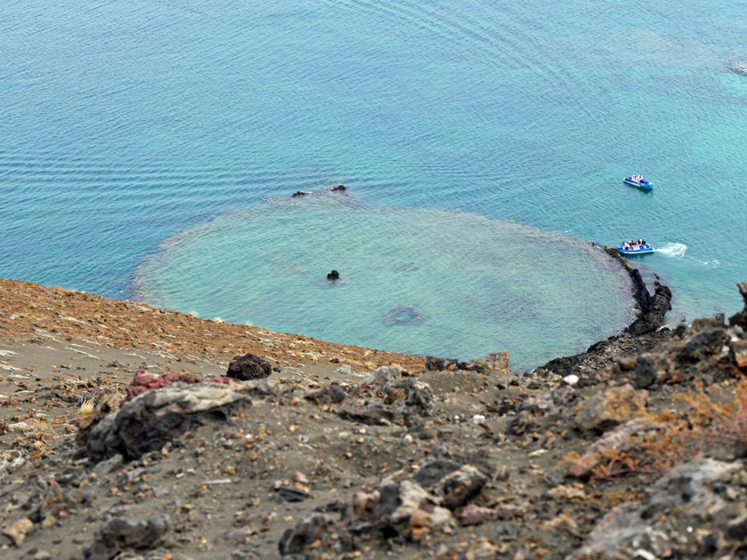 Bartolomé Island Zodiak Landing