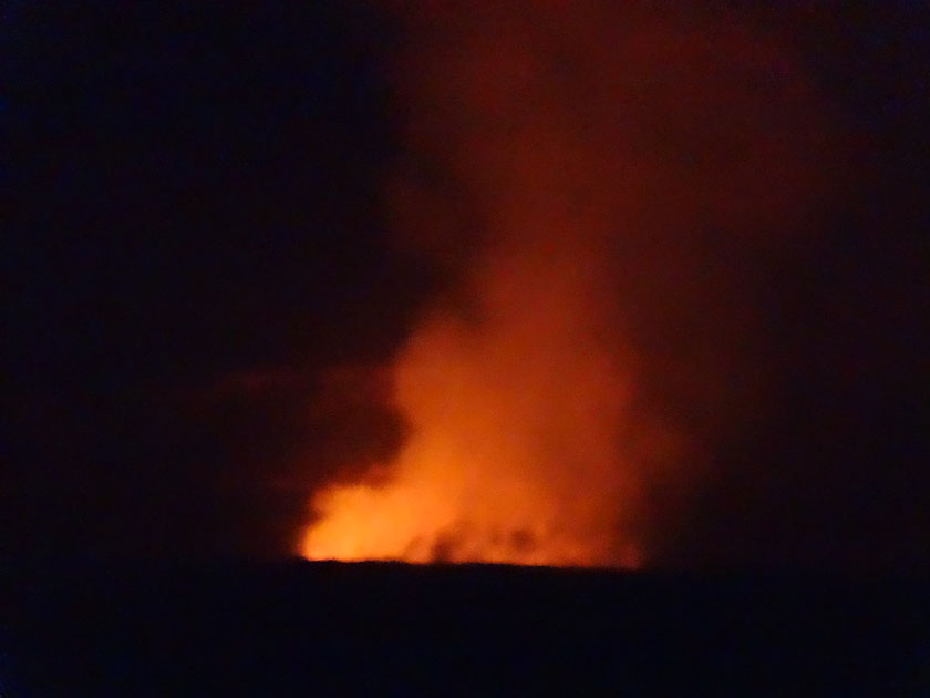 Kilauea Lava Lake Glow